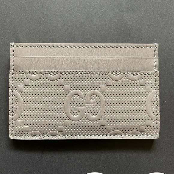 NWT GUCCI Gucci card case 625564 leather unisex - Picture 1 of 5